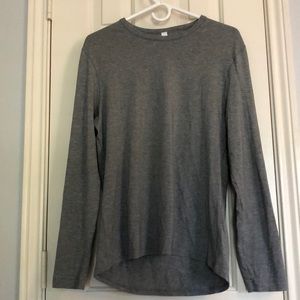 lululemon athletica Shirts - Gray Lulu Lemon Long Sleeve Shirt NWOT lululemon athletica Shirts - Gray Lulu Lemon Long Sleeve Shirt NWOT